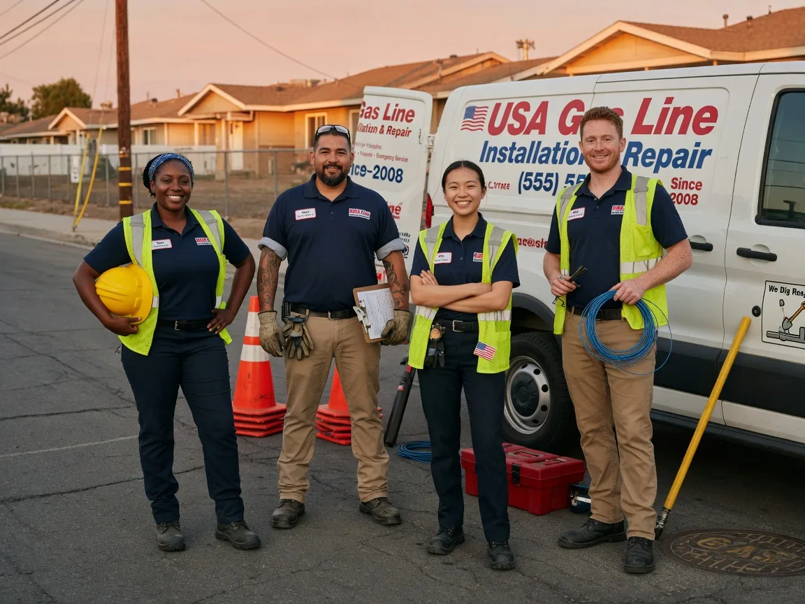 Gas Line Installation company in Live Oak, CA